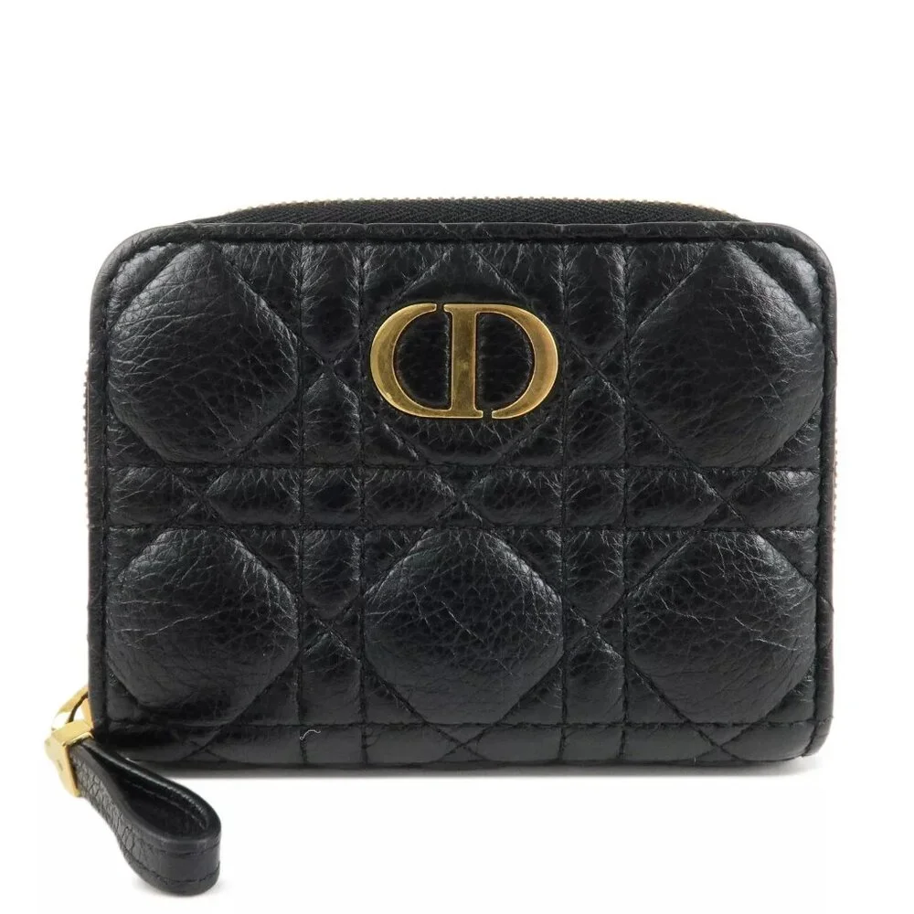 ❤️Authentic Christian Dior Cannage Leather Bi-fold Wallet❤️